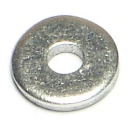 Midwest Fastener Round Rivet Washer, 1/8 in ID, Aluminum, 100 PK 53946